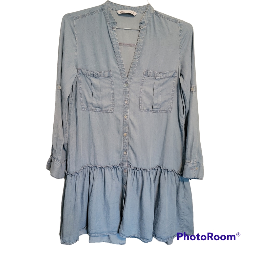 Zara Shirt Dress - Picture 5 of 13